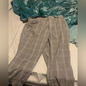 Ava & Viv Plaid Pants